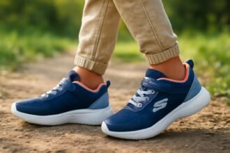 Skechers gyerekcipők tavaszi kirándulásra, kényelmes és stílusos
